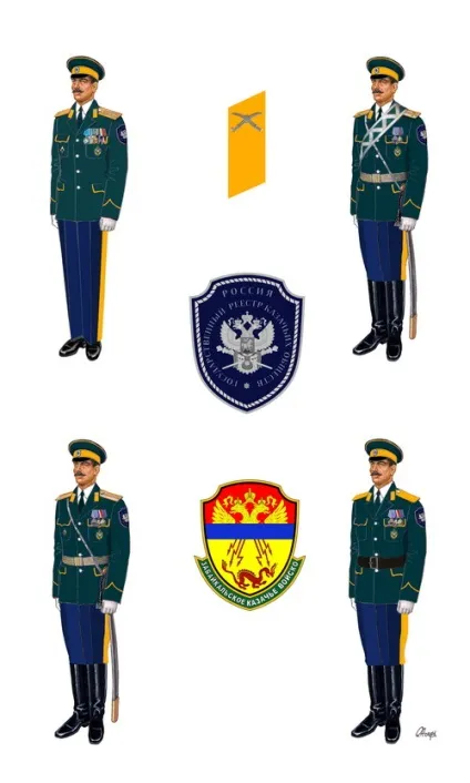Парадна козача форма в новойУкаіни (парадна) Парадна козача форма в новойУкаіни