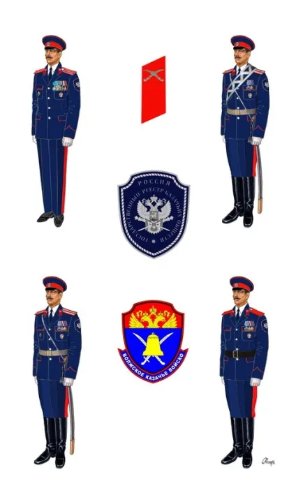Парадна козача форма в новойУкаіни (росії) Парадна козача форма в новойУкаіни