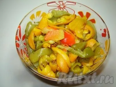 Перець, запечений в духовці