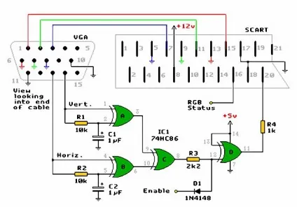 Перехідник hdmi to vga своїми руками схема (своїми) Перехідник hdmi to vga своїми руками схема