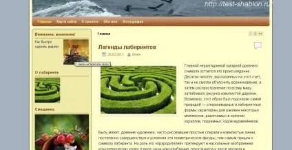 Плагін image widget для виведення потрібної статті в віджет - тестуємо шаблон