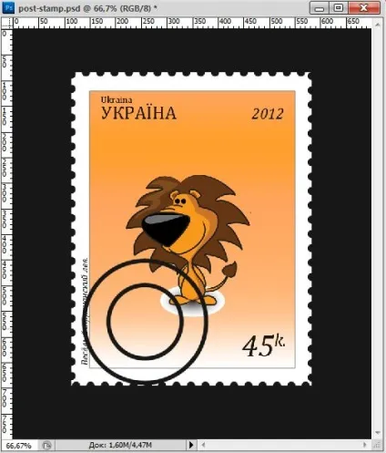 Photoshop створюємо поштову маркуcollection, collection