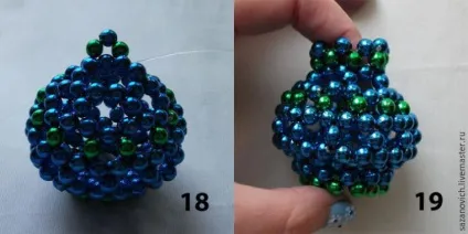 Плетемо сувенірну вазочку з бісеру - ярмарок майстрів - ручна робота, handmade (маленька вазочка) Плетемо сувенірну вазочку з бісеру - ярмарок майстрів - ручна робота, handmade