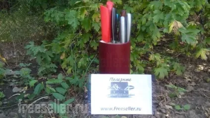 Підставка для ножів з наповнювачем своїми руками (підставка) Підставка для ножів з наповнювачем своїми руками