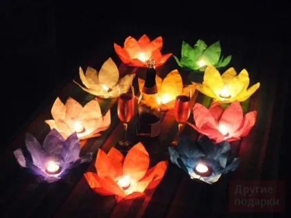 Плаваючий ліхтарик лотос - подарунок з особливою історією, funny gifts