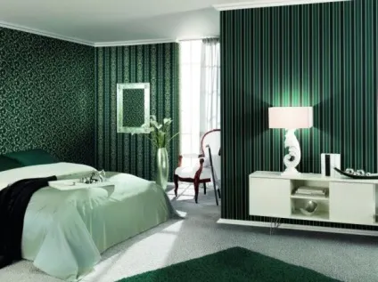 Смугасті шпалери в інтер'єрі 15 фото поєднання двох видів шпалер (комбінування шпалер в смужку) Смугасті шпалери в інтер'єрі 15 фото поєднання двох видів шпалер