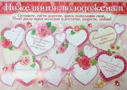 Поздоровлення в день весілля тітки нареченої (нареченої) Поздоровлення в день весілля тітки нареченої