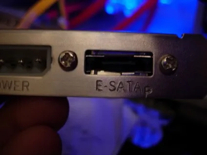 Power esata adapter cable - що це таке і як воно працює (esata) Power esata adapter cable - що це таке і як воно працює