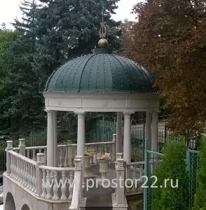 Простір - ротонди арки перголи