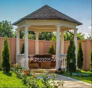 Простір - ротонди арки перголи