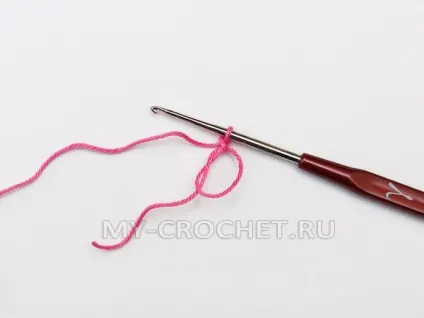 Простий квітка гачком, майстер-клас для початківців (майстер-клас) Простий квітка гачком, майстер-клас для початківців