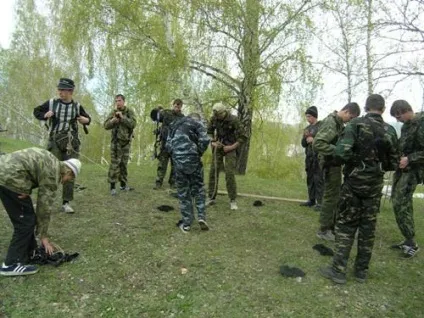 Програма військово-польових зборів з юнаками допризовного віку (віку) Програма військово-польових зборів з юнаками допризовного віку