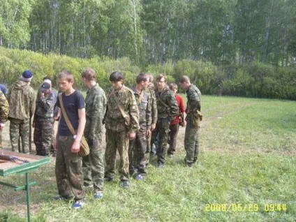 Програма військово-польових зборів з юнаками допризовного віку (юнаками) Програма військово-польових зборів з юнаками допризовного віку