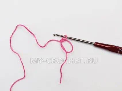 Простий квітка гачком, майстер-клас для початківців (простий квітка гачком) Простий квітка гачком, майстер-клас для початківців