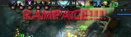 Рампага в доті 2, dota 2