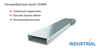 ПУЕ лоток або короб галузеві кабельні конструкції (короб) ПУЕ лоток або короб галузеві кабельні конструкції