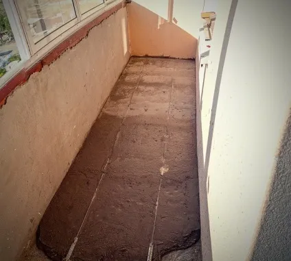 Ремонт підлог на балконі фото, своїми руками (балконі) Ремонт підлог на балконі фото, своїми руками