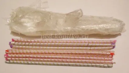 Гумки спіральки з атласних стрічок (стрічок) Гумки спіральки з атласних стрічок