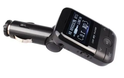 Рейтинг кращих автомобільних fm-трансмиттеров (FM-трансмітер Grand-X CUFM24GRX Black) Рейтинг кращих автомобільних fm-трансмиттеров