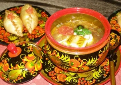 Рецепти російської кухні (столові ложки рослинної олії) Рецепти російської кухні