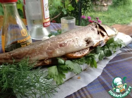 Риба гарячого копчення в похідних умовах (риба) Риба гарячого копчення в похідних умовах