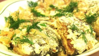 Риба тушкована в сметані (з овочами, з картоплею) рецепти (овочами) Риба тушкована в сметані (з овочами, з картоплею) рецепти