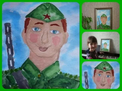 Малюнки на 23 лютого, ідеї та поради з малювання, відео інструкція (паперу простий олівець ластик) Малюнки на 23 лютого, ідеї та поради з малювання, відео інструкція