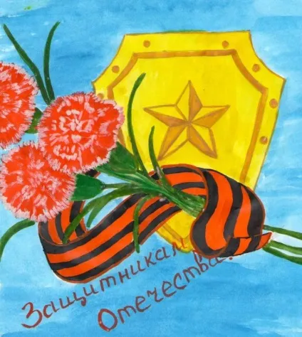 Малюнки на 23 лютого, ідеї та поради з малювання, відео інструкція (паперу простий олівець) Малюнки на 23 лютого, ідеї та поради з малювання, відео інструкція