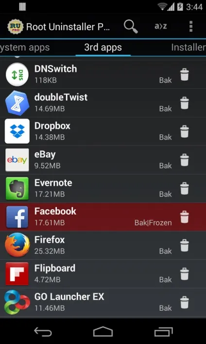 Root uninstaller