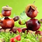 Вироби з каштанів - 100 фото ідей як виконати підробки з каштанів (каштанів) Вироби з каштанів - 100 фото ідей як виконати підробки з каштанів