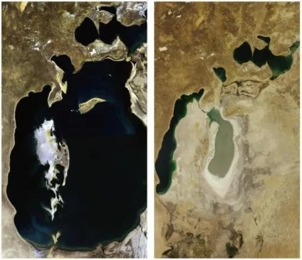 Чому аральське море висихає причини