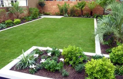 Сад в сучасному стилі - характерні особливості, матеріали, рослини, декор, освітлення (сучасному) Сад в сучасному стилі - характерні особливості, матеріали, рослини, декор, освітлення