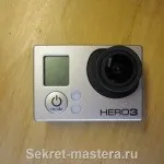 Саморобний кріплення для gopro hero 3 (hero) Саморобний кріплення для gopro hero 3