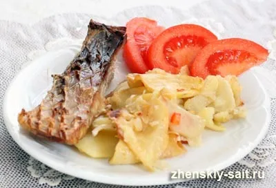 Сазан запечений в духовці з картоплею рецепт з фото (запечений) Сазан запечений в духовці з картоплею рецепт з фото