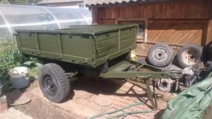Саморобний причіп для уаз своїми руками