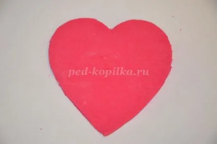 Сердечко підвіска з солоного тіста своїми руками (солоного) Сердечко підвіска з солоного тіста своїми руками