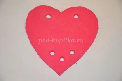 Сердечко підвіска з солоного тіста своїми руками (підвіска солоного тіста) Сердечко підвіска з солоного тіста своїми руками