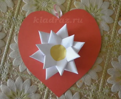 Сердечко з паперу своїми руками