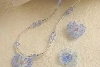 Сережки сердечка в стилі британський прапор (сережки) Сережки сердечка в стилі британський прапор