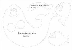 Шиємо ляльку - русалочка, фабрика хобі (русалочка) Шиємо ляльку - русалочка, фабрика хобі