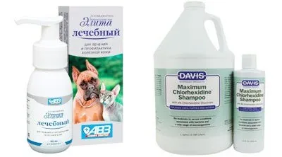 Шампунь з хлоргексидином