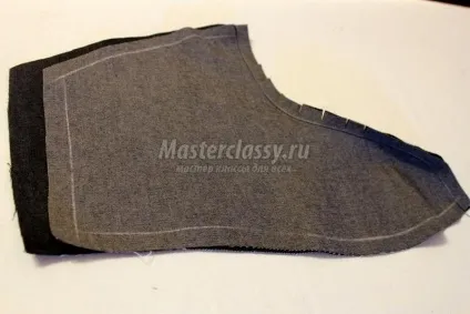 Шиємо утеплені домашні тапочки своїми руками (шиємо) Шиємо утеплені домашні тапочки своїми руками