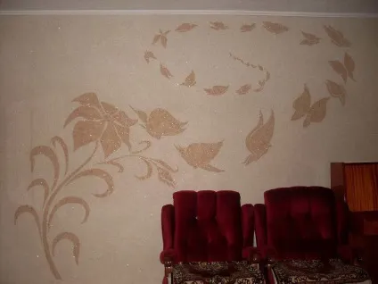Шовкові шпалери рідкі для стін, рогожка в інтер'єрі, фото, штукатурка, відгуки, відео, шпалери під шовк (стін) Шовкові шпалери рідкі для стін, рогожка в інтер'єрі, фото, штукатурка, відгуки, відео, шпалери під шовк