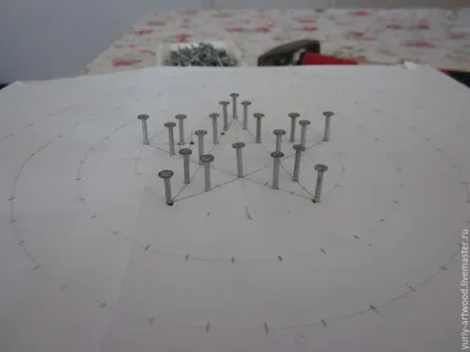 Щит капітана америка в техніці string art - ярмарок майстрів - ручна робота, handmade (подарунок своїми руками) Щит капітана америка в техніці string art - ярмарок майстрів - ручна робота, handmade