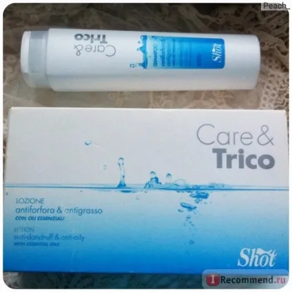 Шампунь shot проти лупи для жирного волосся care & amp; trico shampoo antiforfora and antigrasso - (shot) Шампунь shot проти лупи для жирного волосся care & amp; trico shampoo antiforfora and antigrasso -