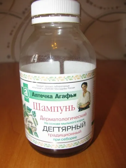 Шампуні серії «Аптечка Агафії» Дегтярний, проти випадіння волосся, для жирного волосся