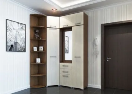 Шафи з антресолями в спальню і передпокій - над дверима, над прорізом (шафа з антресоллю) Шафи з антресолями в спальню і передпокій - над дверима, над прорізом
