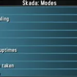 Skada damage meter, wow аддони