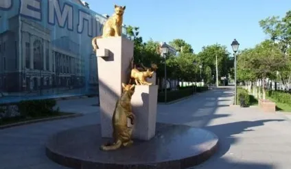 Сквер сибірських кішок, присвячений кошкам- рятівниця (кішкам) Сквер сибірських кішок, присвячений кошкам- рятівниці
