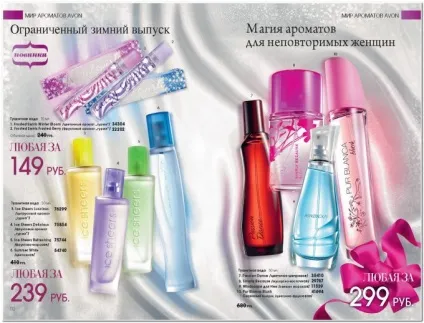 Склад косметичних засобів каталогу avon (каталогу) Склад косметичних засобів каталогу avon